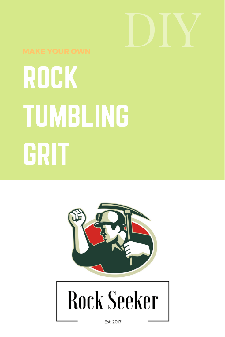 DIY rock tumbling grit