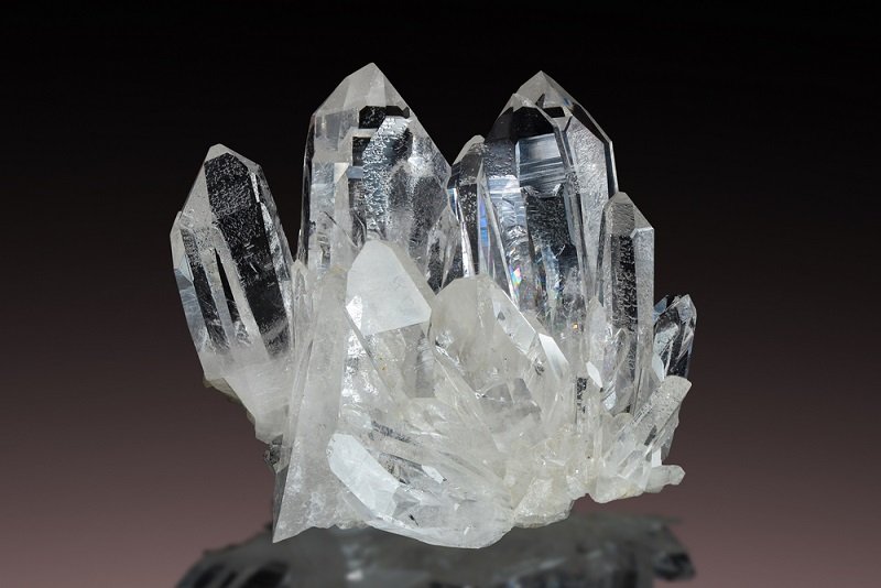 quartz is a common gemstone