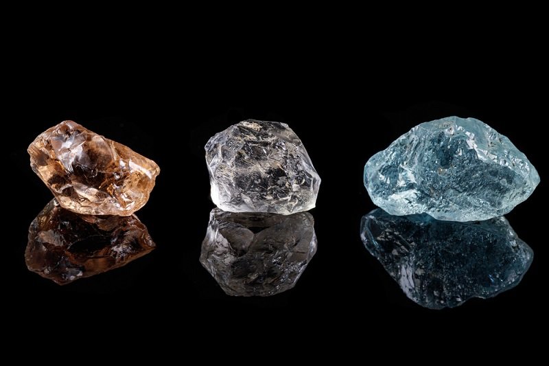 topaz gemstones are common