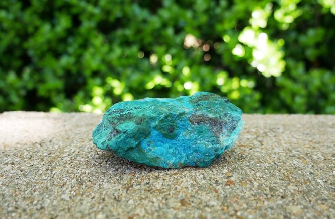 Chrysocolla compared to turquoise