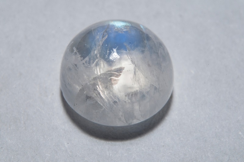 moonstone can be mistaken for glass