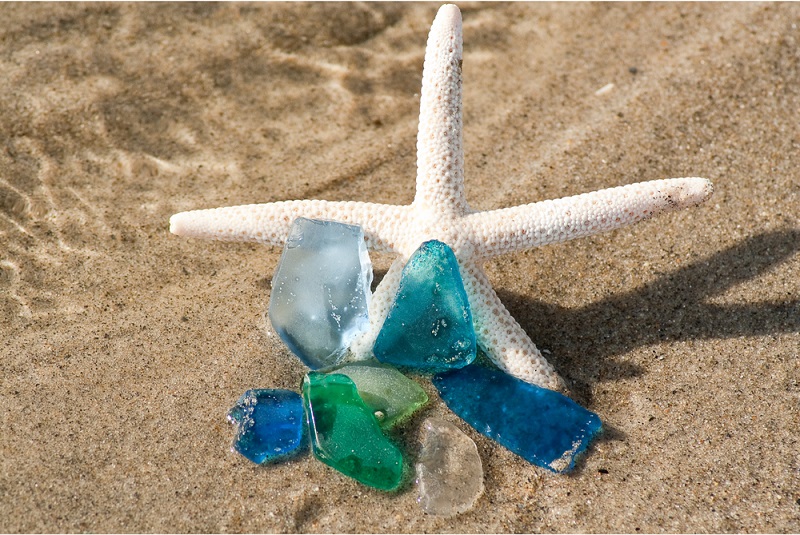 what to do with sea glass ideas
