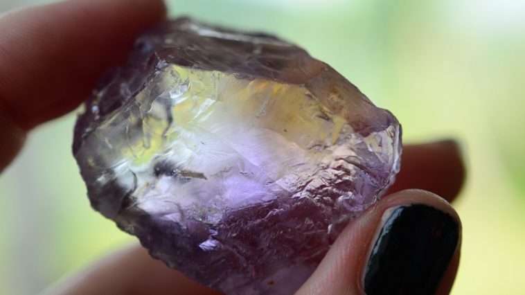 Ametrine quartz crystal