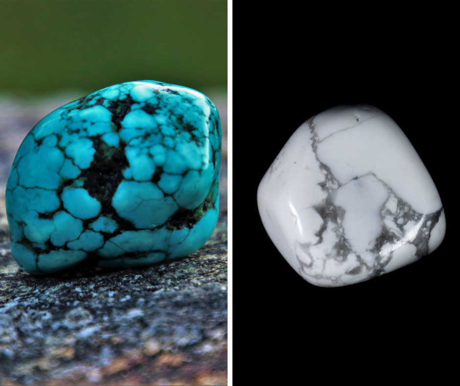 howlite is commonly dyed different colors