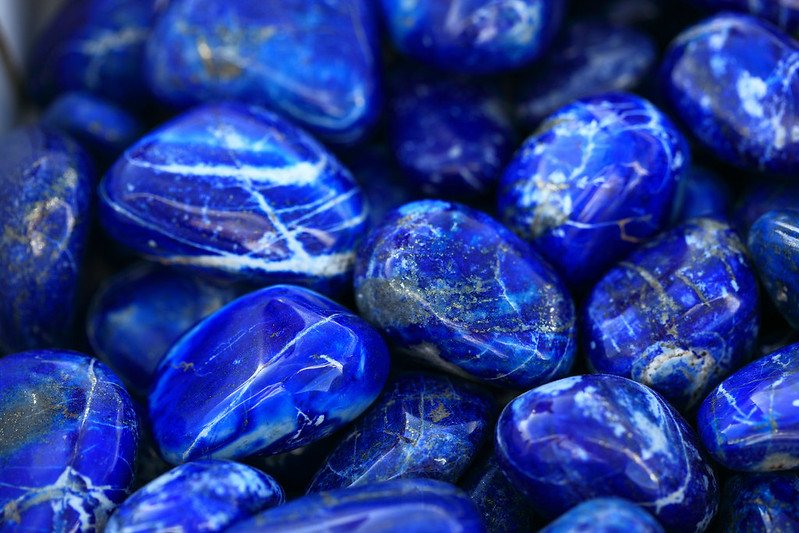 lapis Lazuli is a common gemstone