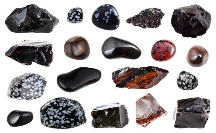 types of obsidian