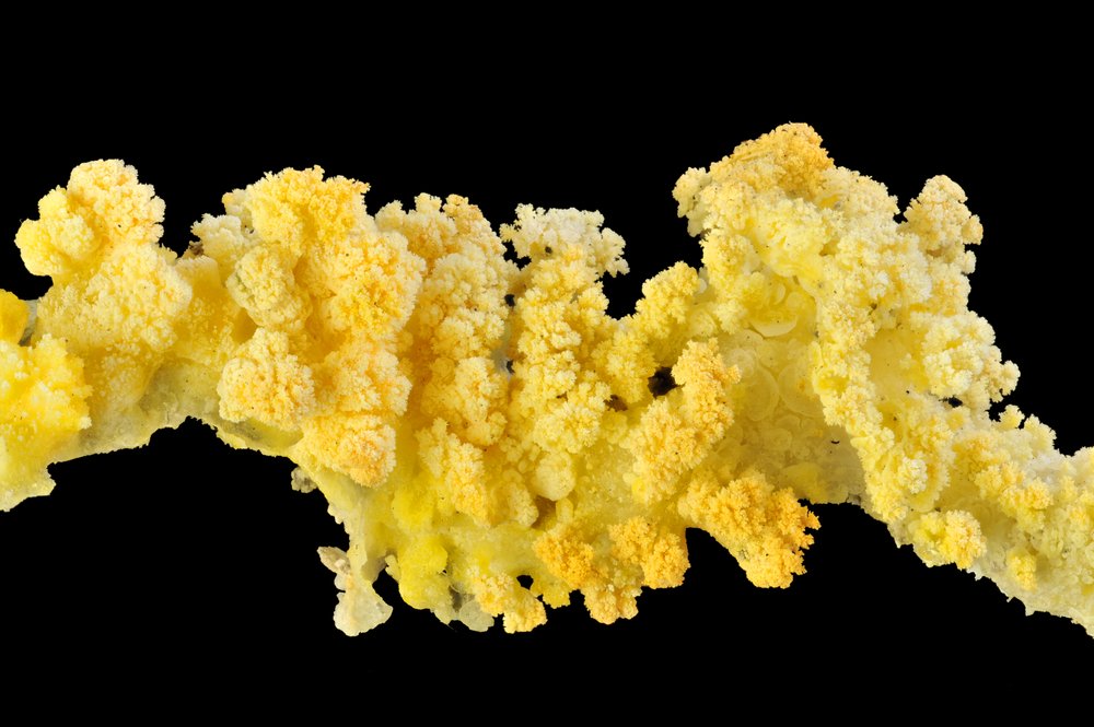 sulfur formation found in hawaii