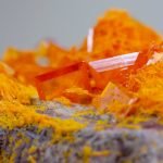 orange rocks and minerals