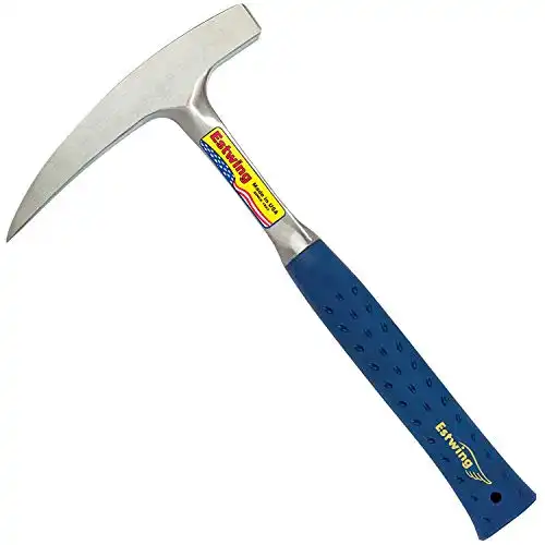 Estwing Rock Hammer With Pointed Tip & Shock Reduction Grip